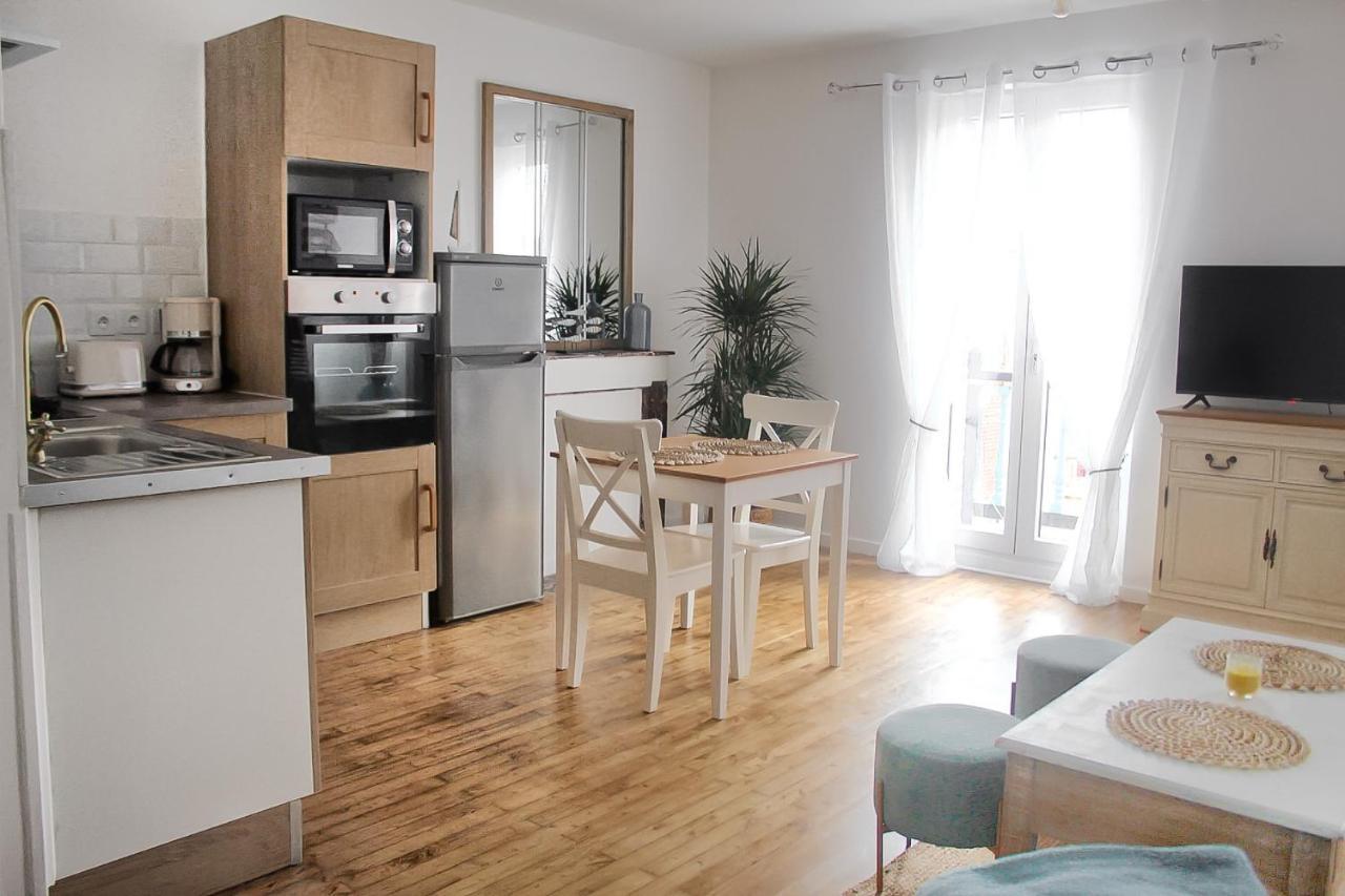 Le 8 ∙ Appartement Cosy Avec Balcon Vue Sur Mer Mers-les-Bains Exterior foto